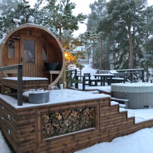 SAUNA TONNEAU Ø200x260CM